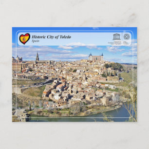 UNESCO Historische Stadt Toledo Postkarte