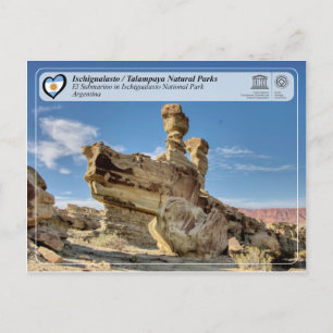 UNESCO - Ischigualasto / Talampaya Natural Parks Postkarte