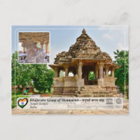 UNESCO Khajuraho Gruppe Denkmäler - Tempel Nandi