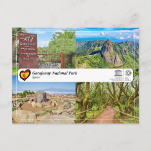 UNESCO-Nationalpark Garajonay Postkarte