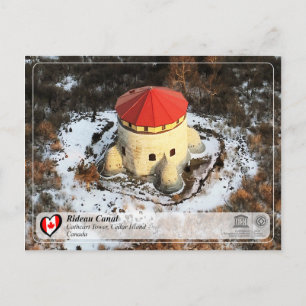 UNESCO - Rideau Canal - Kathkarttturm, Zeder I. Postkarte