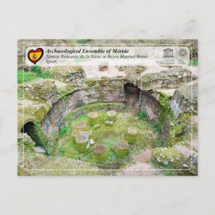 UNESCO - Termas Romanas de la Nieve Reyes Huertas Postkarte