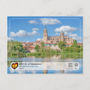 UNESCO-Welterbe - Altstadt von Salamanca Postkarte
