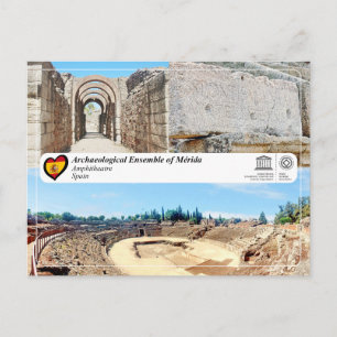 UNESCO-Welterbe - Amphitheater von Mérida Postkarte