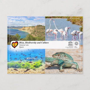 UNESCO-Welterbe - Biodiversität von Ibiza/Eivissa Postkarte