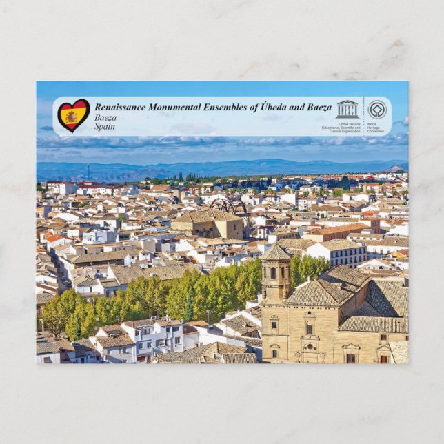 UNESCO-Welterbe - Renaissance-Ensembles von Baeza Postkarte (Vorderseite)