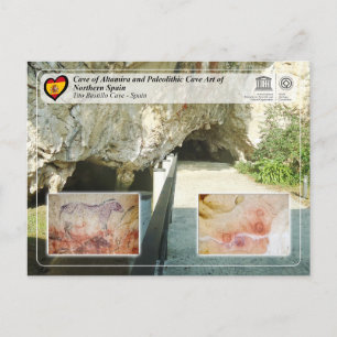 UNESCO Welterbe - Tito Bustillo Höhle Postkarte