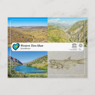 UNESCO Welterbe - Western Tien-Shan  Postkarte