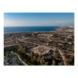 UNESCO-Weltkulturerbe Paphos, Zypern Poster