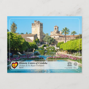 UNESCO WH- Alcázar de los Reyes Cristianos Postkarte