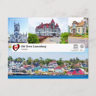UNESCO WH- Altstadt Lunenburg Postkarte