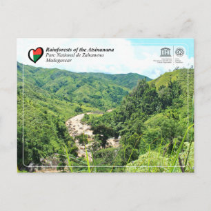 UNESCO WH- Atsinanana - Nationalpark Zahamena Postkarte