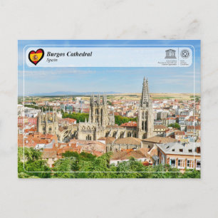 UNESCO WH, Burgos-Kathedrale / Catedral de Burgos Postkarte