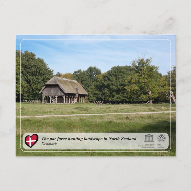 UNESCO WH- Die Par Force Jagdlandschaft Postkarte (Vorderseite)