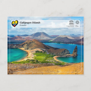 UNESCO WH- Galápagos-Inseln Postkarte
