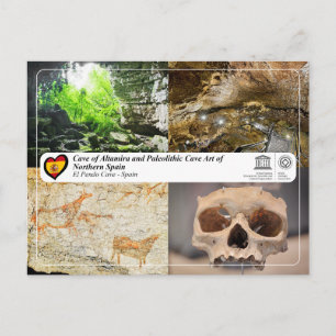 UNESCO WH- Höhle von El Pendo / Cueva de El Pendo Postkarte