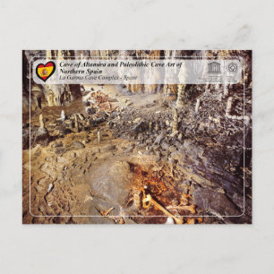 UNESCO WH- Höhlenkomplex La Garma Postkarte