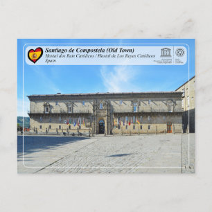 UNESCO WH- Hostal dos Reis Católicos Postkarte