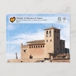 UNESCO WH- Iglesia de Santa Tecla Postkarte