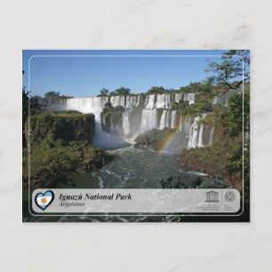 UNESCO WH- Iguazu Nationalpark Postkarte