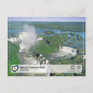 UNESCO WH- Iguazu Nationalpark Postkarte