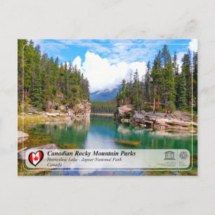 UNESCO WH- Jasper-Nationalpark Postkarte