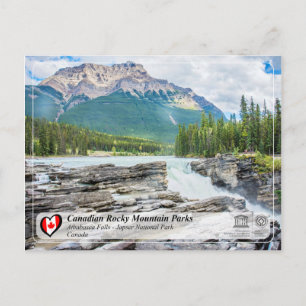 UNESCO WH- Jasper-Nationalpark Postkarte