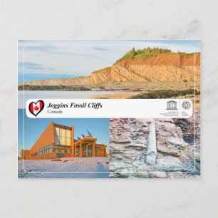 UNESCO WH- Joggins Fossil Cliffs Postkarte