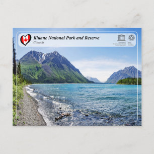 UNESCO WH- Kluane Nationalpark und Reservat Postkarte
