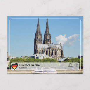 UNESCO WH- Kölner Dom Postkarte