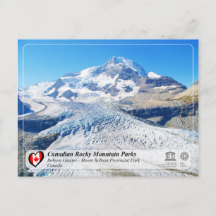 UNESCO WH- Mount Robson Provincial Park Postkarte