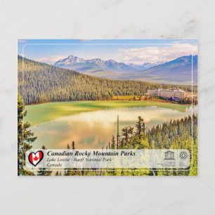 UNESCO WH- Nationalpark Banff Postkarte