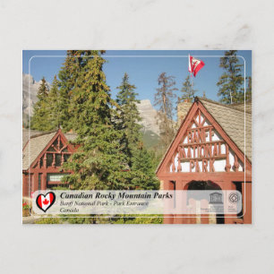 UNESCO WH- Nationalpark Banff Postkarte