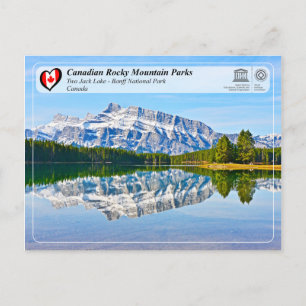 UNESCO WH- Nationalpark Banff Postkarte