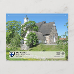 UNESCO WH- Old Rauma - Kirche des Heiligen Kreuzes Postkarte