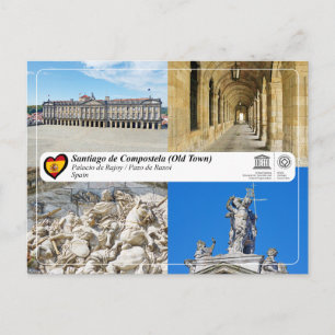 UNESCO WH- Palacio de Rajoy / Pazo de Raxoi Postkarte