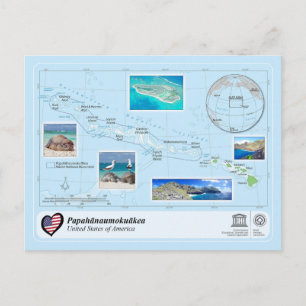 UNESCO WH- Papahānaumokuākea Postkarte