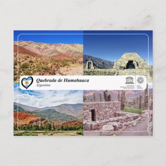UNESCO WH- Quebrada de Humahuaca Postkarte