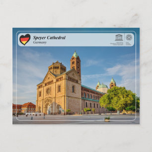 UNESCO WH- Speyer Kathedrale Postkarte
