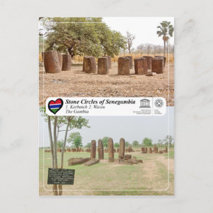 UNESCO WH- Stone Circles of Senegambia Postkarte
