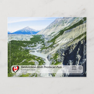 UNESCO WH- Tatshenshini-Alsek Provinzpark Postkarte