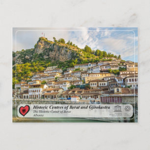 UNESCO WH- The Historic Centre of Berat Postkarte