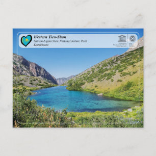 UNESCO WH- Western Tien-Shan - Sairam-Ugam Postkarte