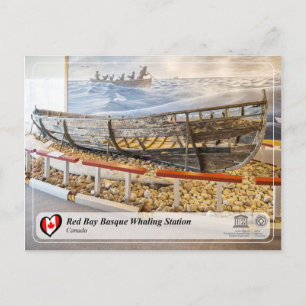 UNESCO WH- Whaling Station in der Bucht von Red Ba Postkarte