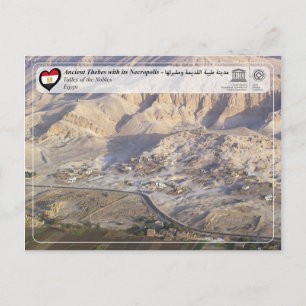 UNESCO WHS - Ancient Thebes - Thebes Necropolis Postkarte