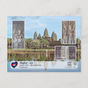 UNESCO WHS - Angkor - Angkor Wat Postkarte