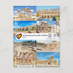 UNESCO WHS - Archäologisches Ensemble von Mérida Postkarte