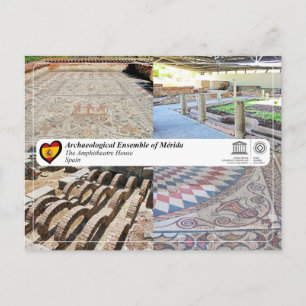 UNESCO WHS - Das Amphitheater-Haus von Mérida Postkarte