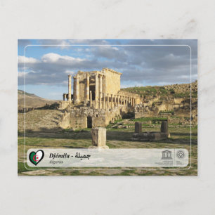UNESCO WHS - Djémila - ج م ي ة Postkarte