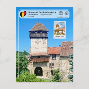UNESCO WHS - Dorf Câlnic (Briefmarke Edition) Pos Postkarte
